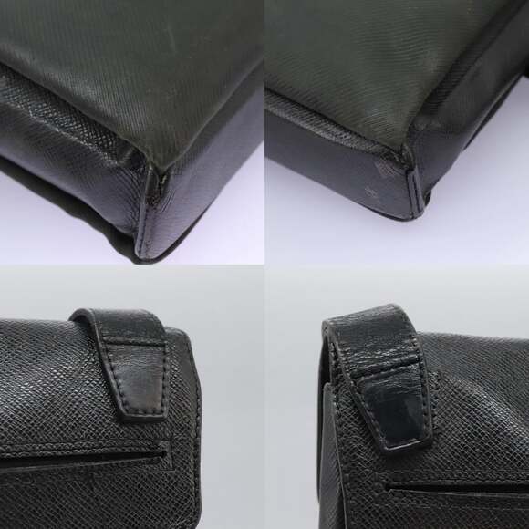 LOUIS VUITTON Taiga Saratov GM Shoulder Bag Ardoise M30892 - Picture 11 of 13